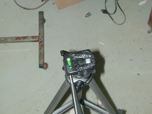 Photography tripod with fabricated mount point